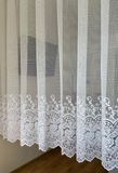 Жакардовий короткий тюль класика.висота 1.6м 57-к фото